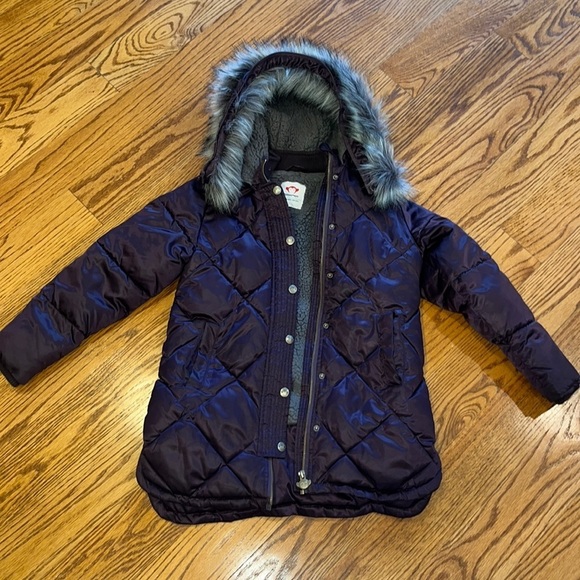 Appaman Girl’s Purple Sherpa Jacket Size 8